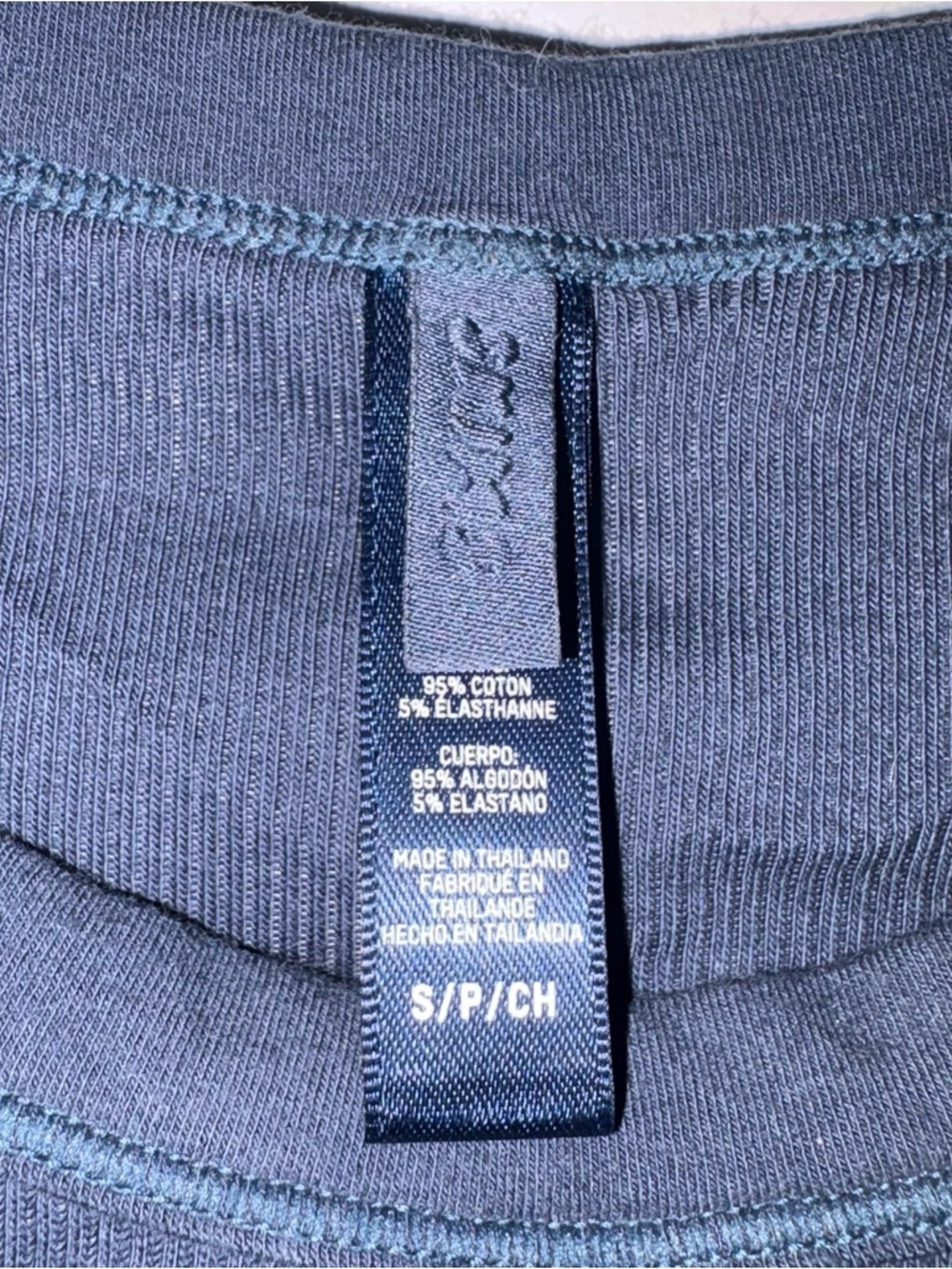 SKIMS Navy Sleeveless Ribbed Dress - Picture 5 of 6
